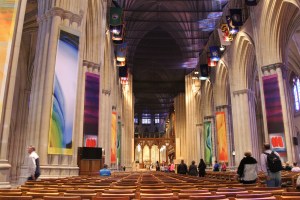Inside the National Cathedral