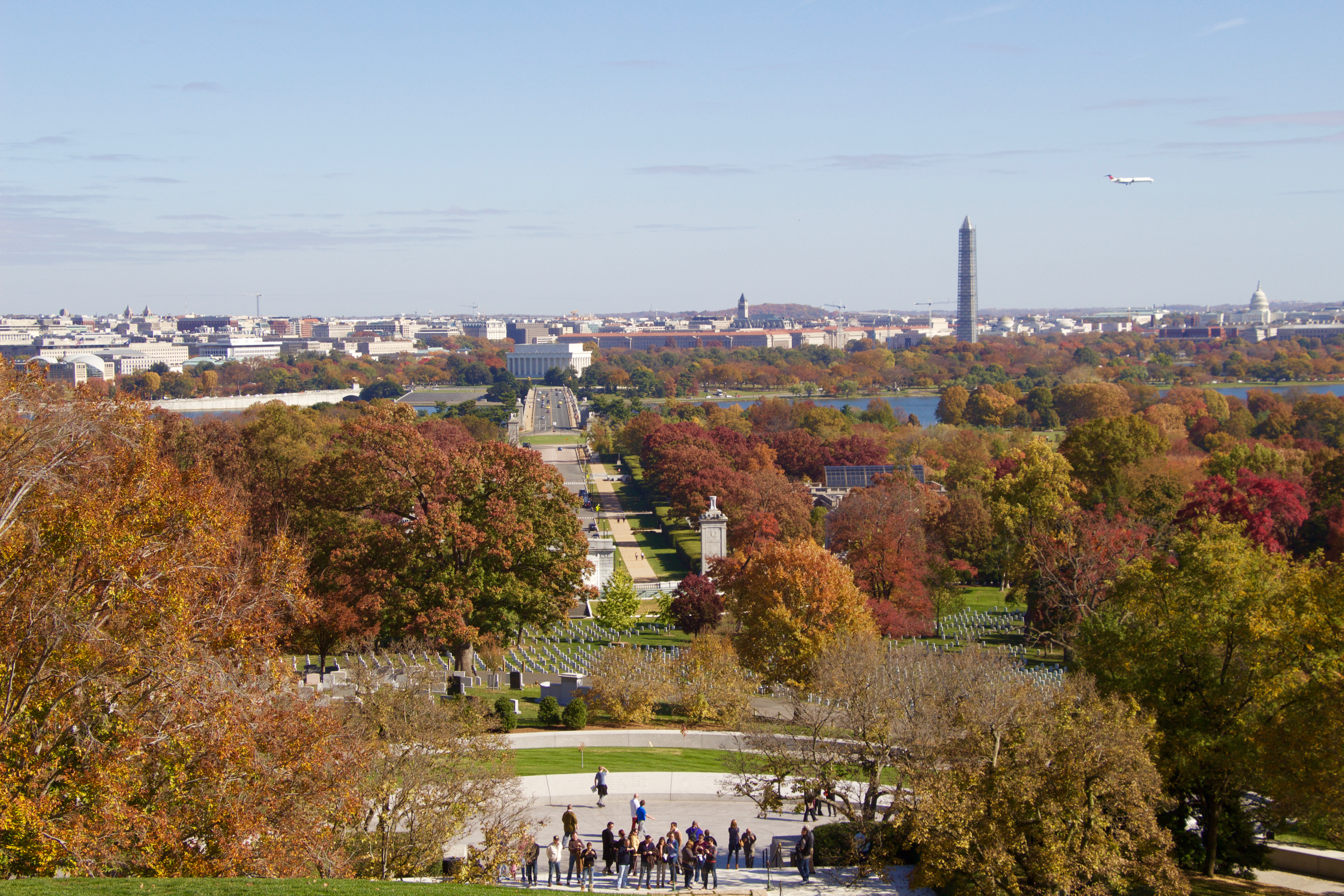 View from Arlington Cemetery